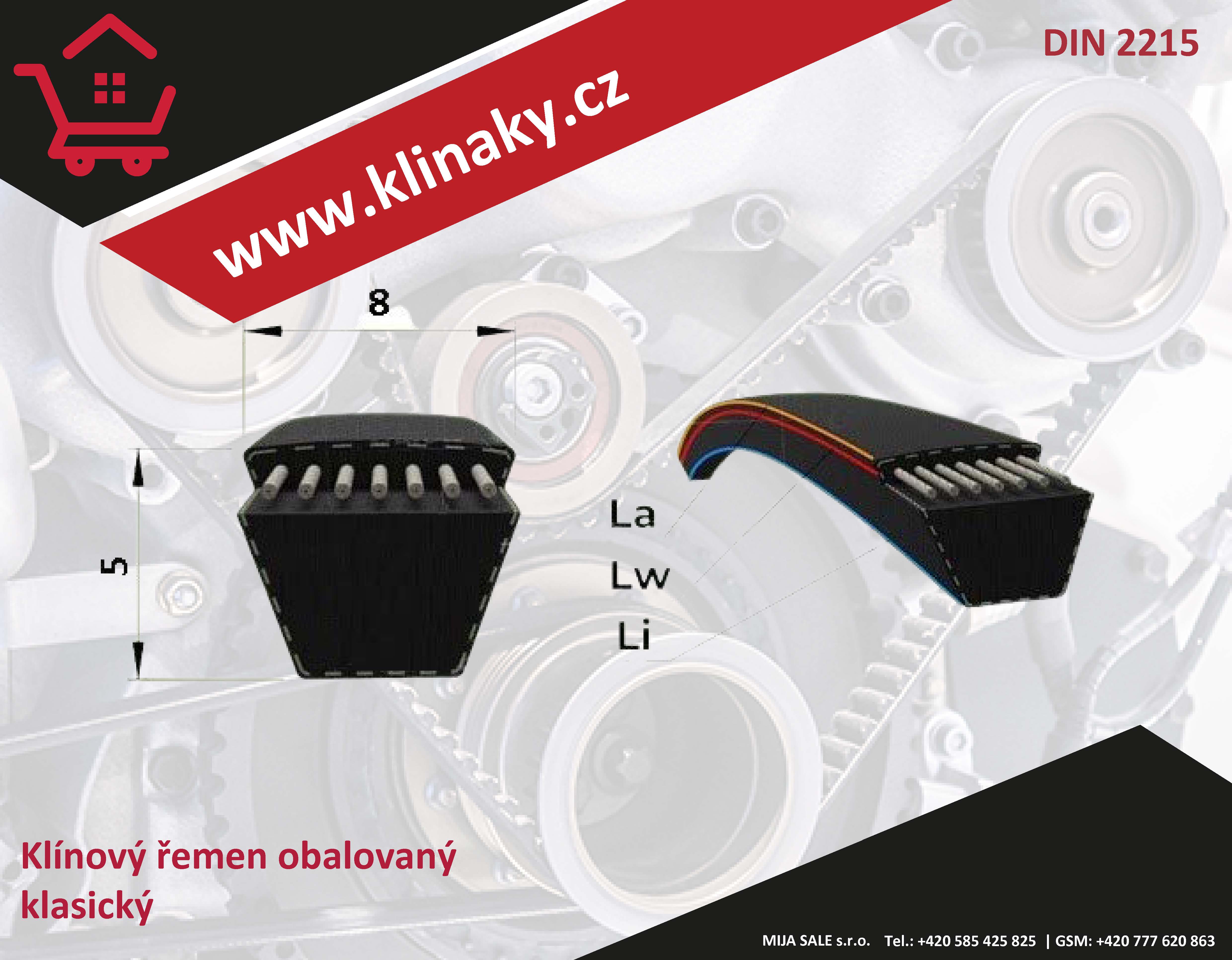 DIN 2215 - 8x 283x 264